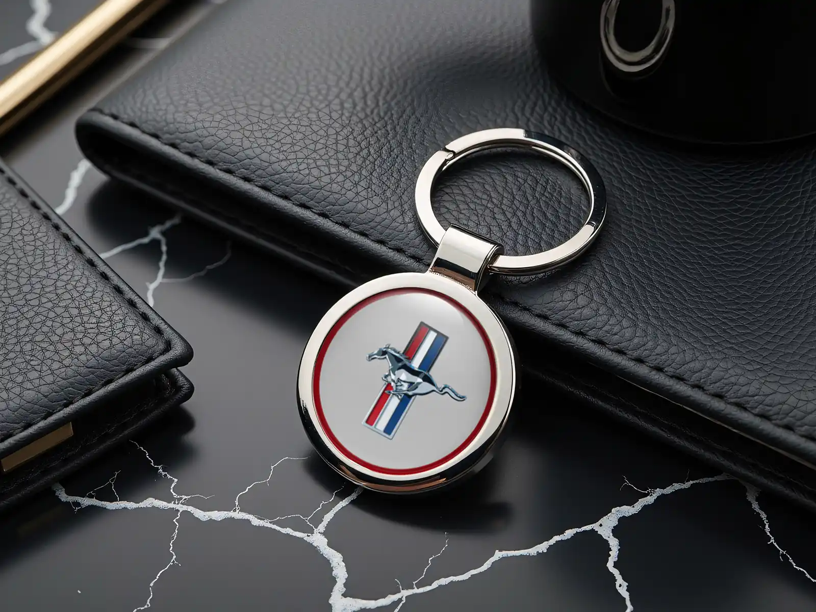 Ford Portachiavi Personalizzato Logo Premium LT